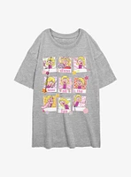 Disney Lizzie McGuire Polaroid Liz Girls Oversized T-Shirt