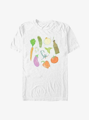 Disney Pixar Ratatouille Ingredients T-Shirt