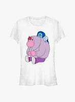 Disney Pixar Inside Out 2 Sadness And Embarrassment Girls T-Shirt