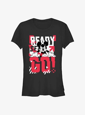 Disney Mickey Mouse Ready Set Go Girls T-Shirt