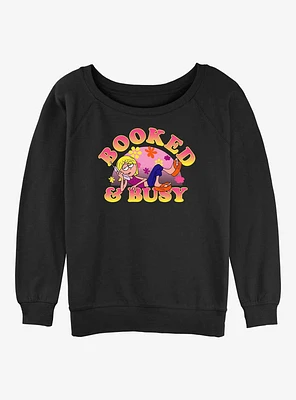 Disney Lizzie McGuire Booked Girls Slouchy Sweatshirt