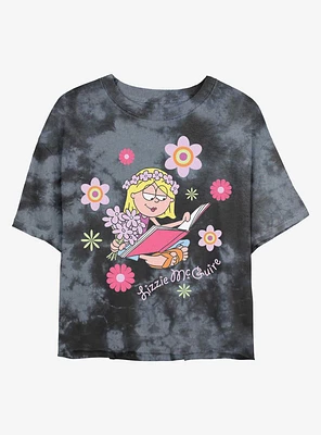 Disney Lizzie McGuire Groovy Girls Tie-Dye Crop T-Shirt