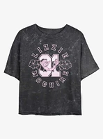 Disney Lizzie McGuire Surfer College Girls Mineral Wash Crop T-Shirt