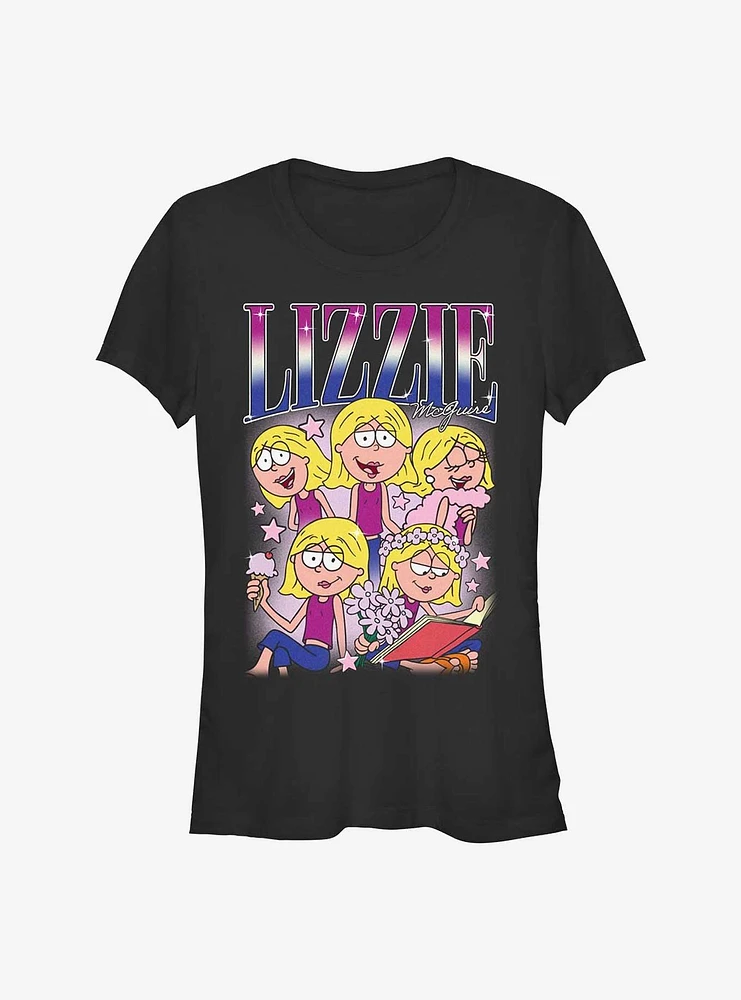 Disney Lizzie McGuire Collage Girls T-Shirt