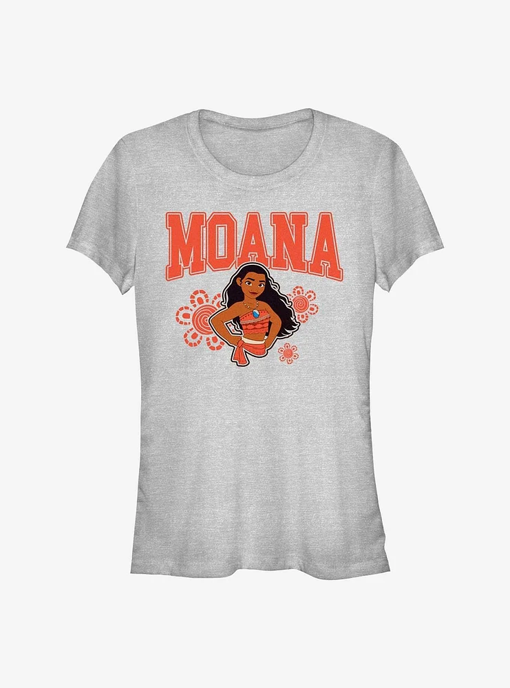 Disney Moana Collegiate Girls T-Shirt