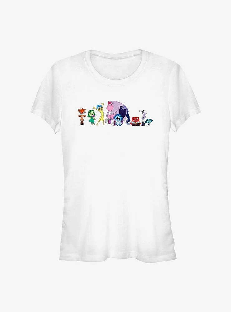 Disney Pixar Inside Out 2 All Emotions Girls T-Shirt