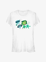 Disney Pixar Inside Out 2 Little Envy And Disgust Girls T-Shirt