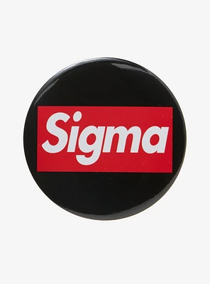 Sigma Logo 3 Inch Button