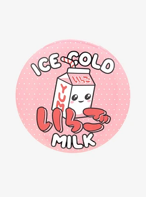 Ice Cold Milk 3 Inch Button