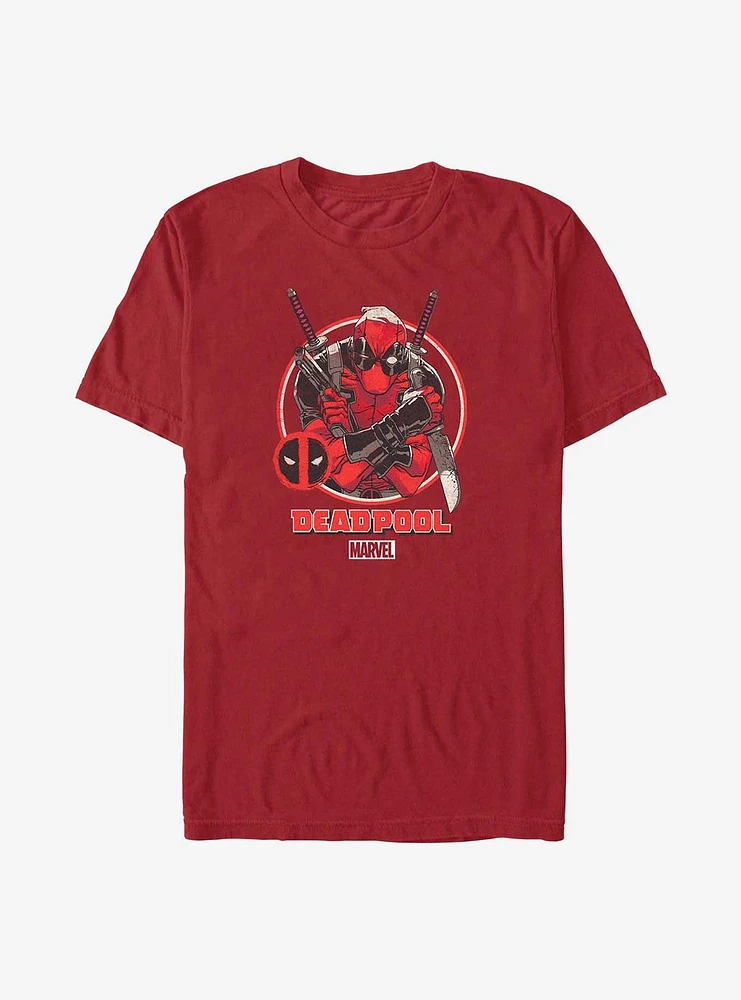 Marvel Deadpool Circle T-Shirt