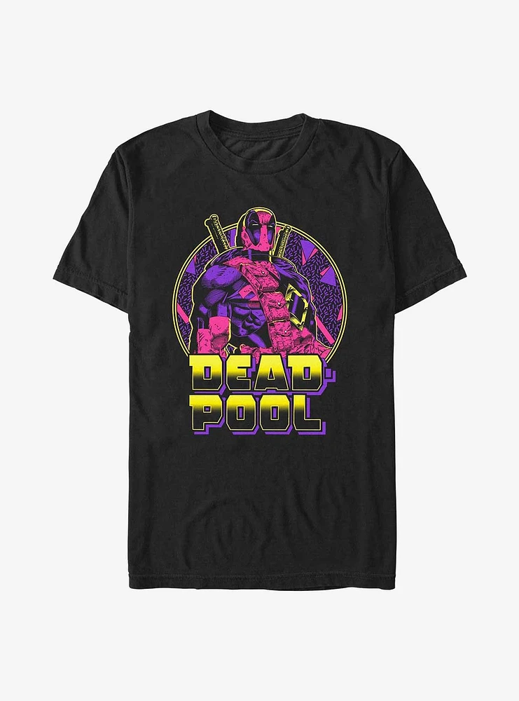 Marvel Deadpool Bright Retro T-Shirt