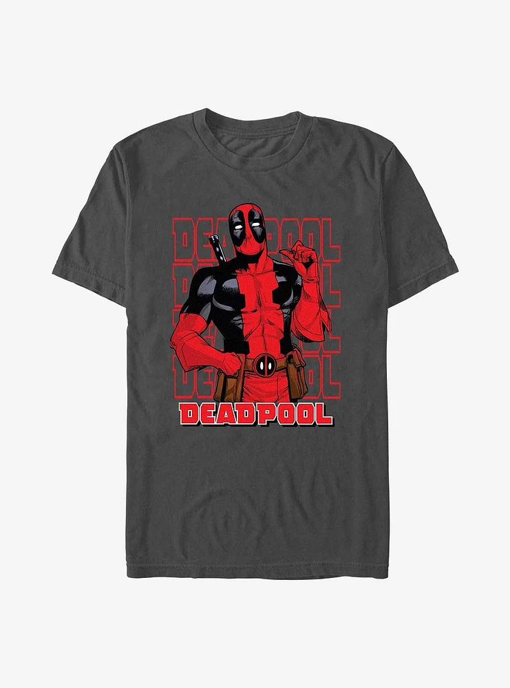 Marvel Deadpool Repeating T-Shirt