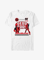 Marvel Deadpool Racing T-Shirt