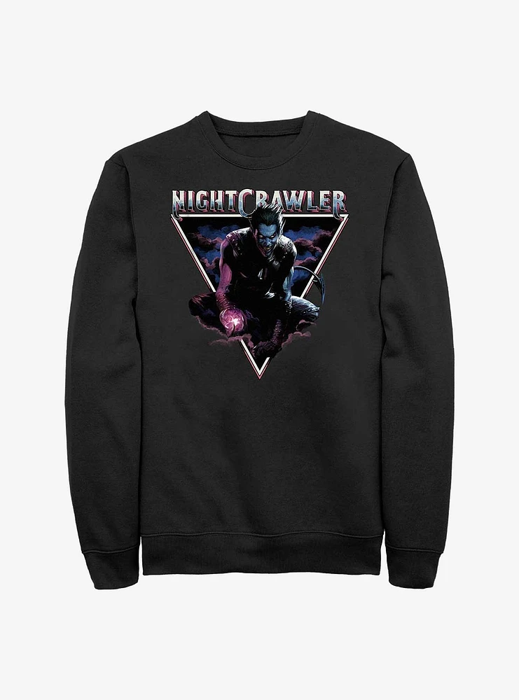 Marvel X-Men Nightcrawler Triangle Sweatshirt