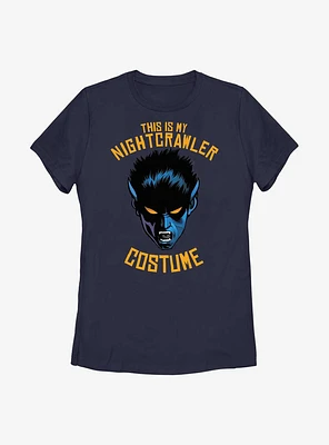 Marvel X-Men This Is My Nightcrawler Costume Womens T-Shirt