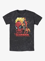 Marvel Lady Deadpool Mineral Wash T-Shirt