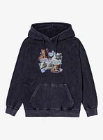 Cat Sick & Tired Mineral Wash Hoodie