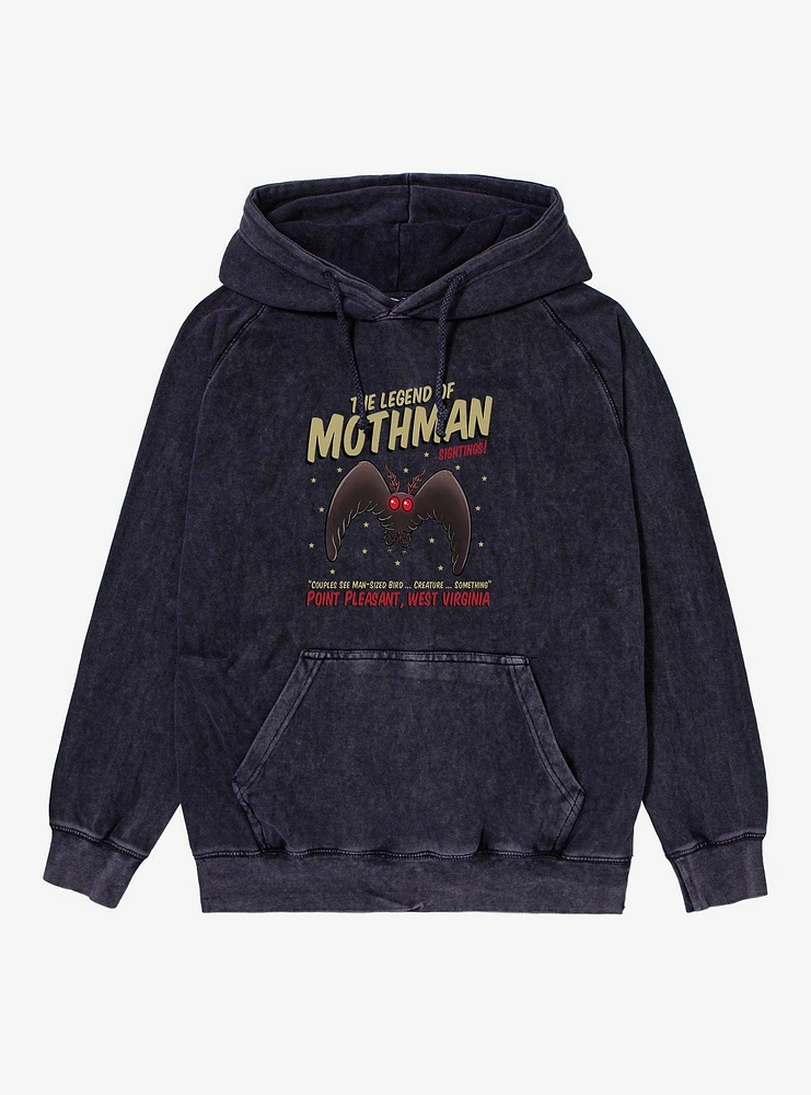 Legend Of Mothman Mineral Wash Hoodie