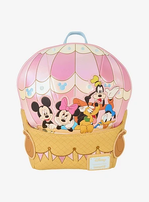 Loungefly Disney Mickey & Friends Hot Air Balloon Figural Mini Backpack