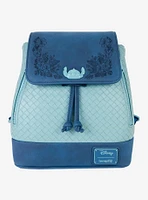 Loungefly Disney Lilo & Stitch Floral Embroidered Mini Backpack