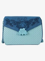 Loungefly Disney Lilo & Stitch Floral Embroidered Crossbody Bag