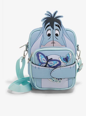 Loungefly Disney Winnie the Pooh Eeyore Butterfly Figural Crossbody Bag