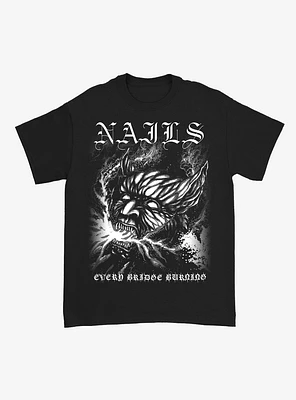 Nails Every Bridge Burning T-Shirt