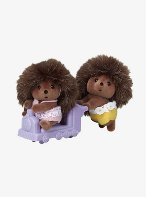 Calico Critters Hedgehog Twins Figure Set