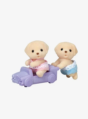 Calico Critters Yellow Labrador Twins Figure Set