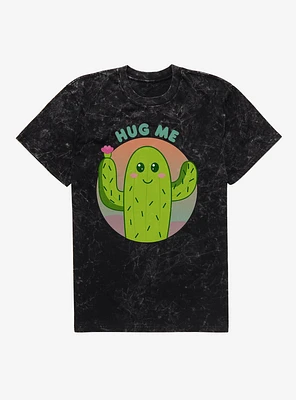 Hug Me Cactus Mineral Wash T-Shirt