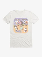 Hello Kitty And Friends Halloween Party T-Shirt