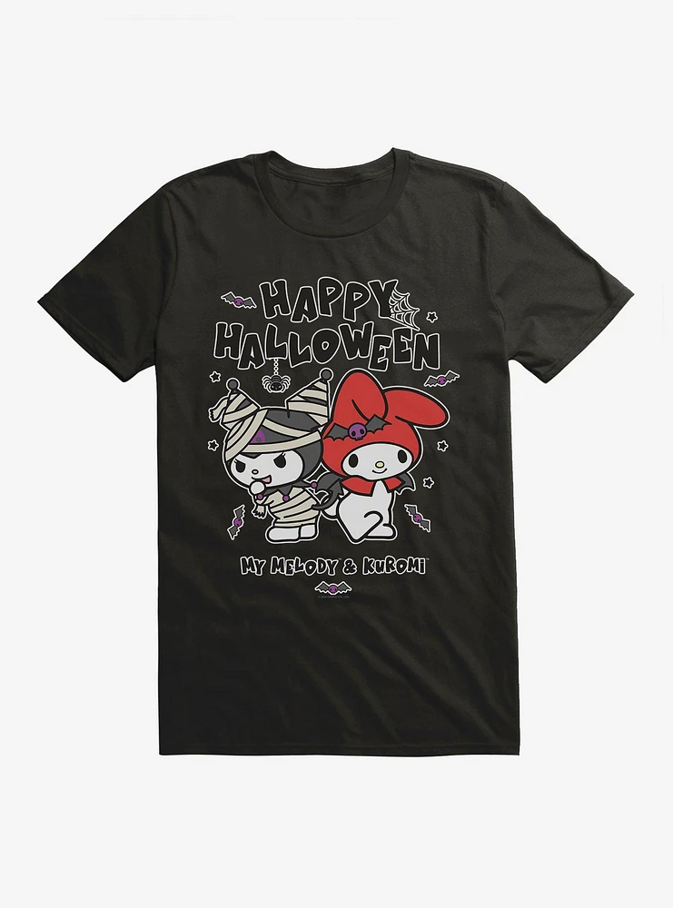 My Melody And Kuromi Happy Halloween T-Shirt