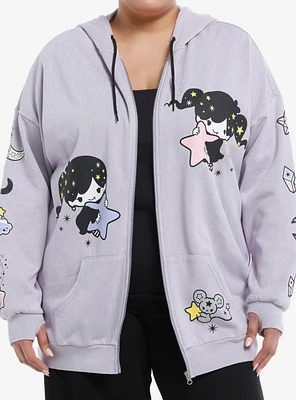 Magical Twin Comets Girls Oversized Hoodie Plus Hot Topic Exclusive