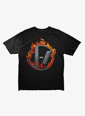 Twenty One Pilots Fire Logo T-Shirt