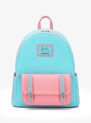 Loungefly Barbie Pastel Color Block Mini Backpack