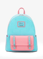 Loungefly Barbie Pastel Color Block Mini Backpack