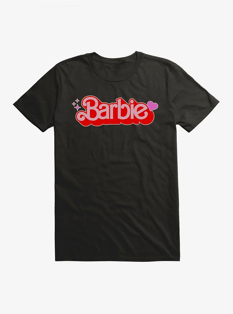 Barbie Red Heart Logo T-Shirt