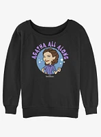 Marvel WandaVision All Along Womens Slouchy Sweatshirt