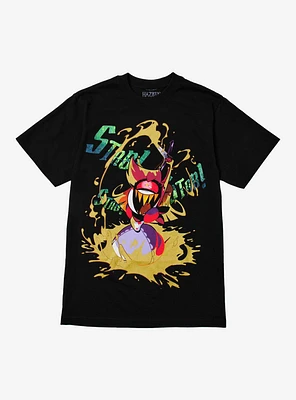 Hazbin Hotel Niffty Gold Glitter T-Shirt