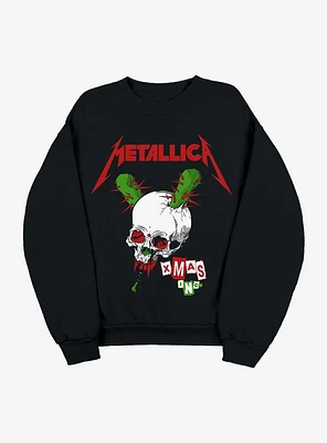 Metallica Xmas Inc. Skull Sweatshirt