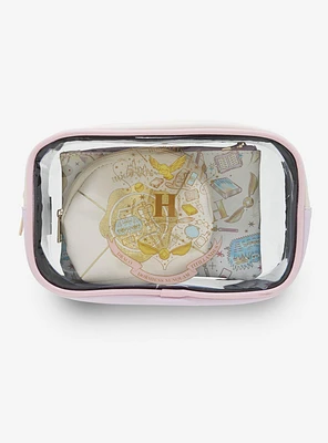 Harry Potter Hogwarts Pastel Icons Cosmetic Bag Set