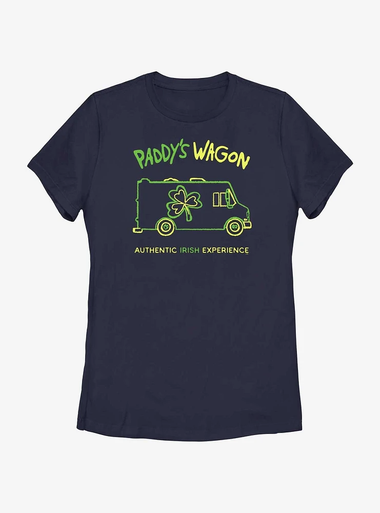 It's Always Sunny Philadelphia Paddys Wagon Experience Womens T-Shirt