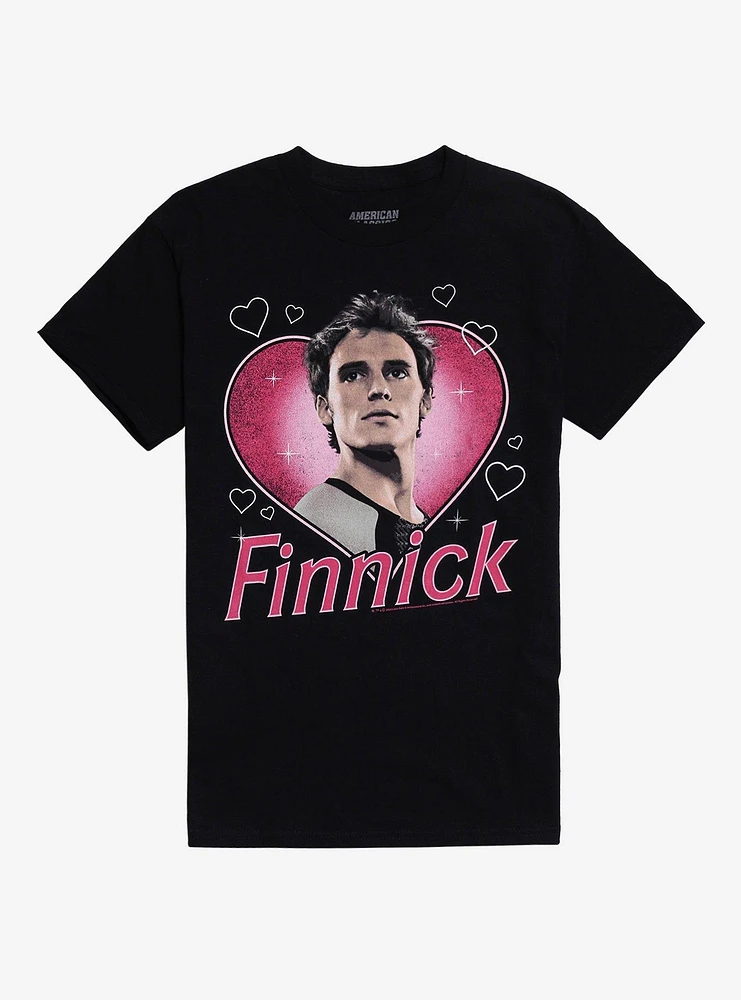 The Hunger Games Finnick Heart Boyfriend Fit Girls T-Shirt