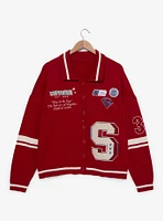 DC Comics Superman Icon Patches Women's Plus Cardigan