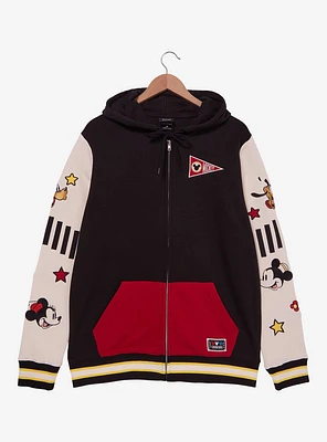 Disney Mickey Mouse & Friends Carnival Icons Zippered Hoodie - BoxLunch Exclusive