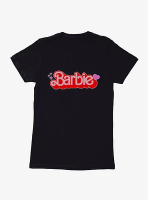 Barbie Red Heart Logo Girls T-Shirt