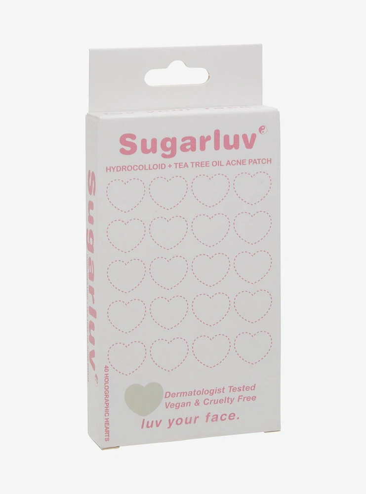 Sugarluv Heart Hydrocolloid & Tea Tree Oil Acne Patches