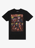 Naruto Shippuden Name Collage T-Shirt