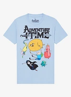 Adventure Time Group Boyfriend Fit Girls T-Shirt