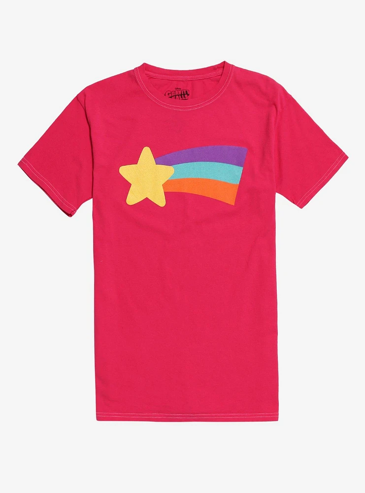 Disney Gravity Falls Mabel Shooting Star Relaxed Fit Girls T-Shirt